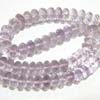This listing is for the 1 strand of AAA Quality Pink Amethyst Micro faceted rondelles in size of 7 - 11 mm approx,,Length: 45 inch
